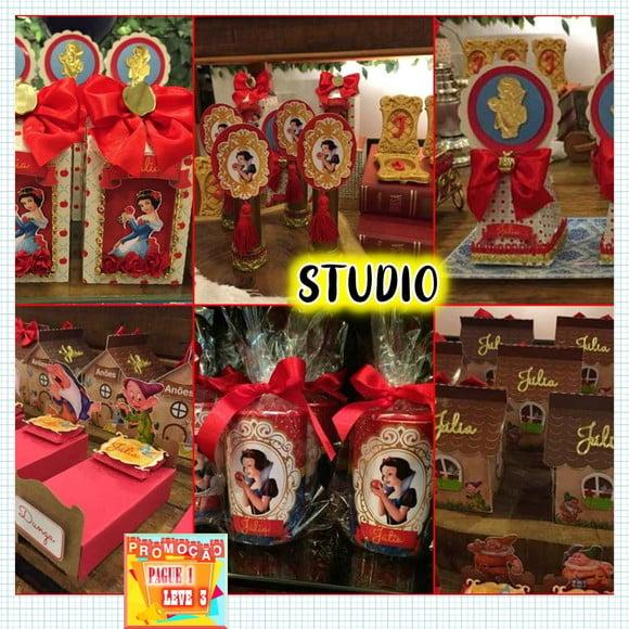 Arquivo De Corte Branca De Neve Luxo Studio