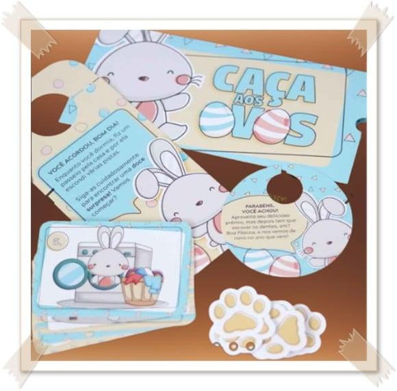 Arquivo de corte Caça aos ovos - Páscoa em PDF/PNG/SVG/DXF