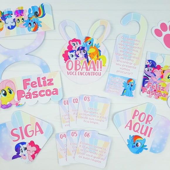 Arquivo de corte Caça aos ovos - My Little Pony *Studio/PDF