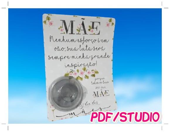 Arquivo de corte Caixa - Dia das Mães Studio/JPG