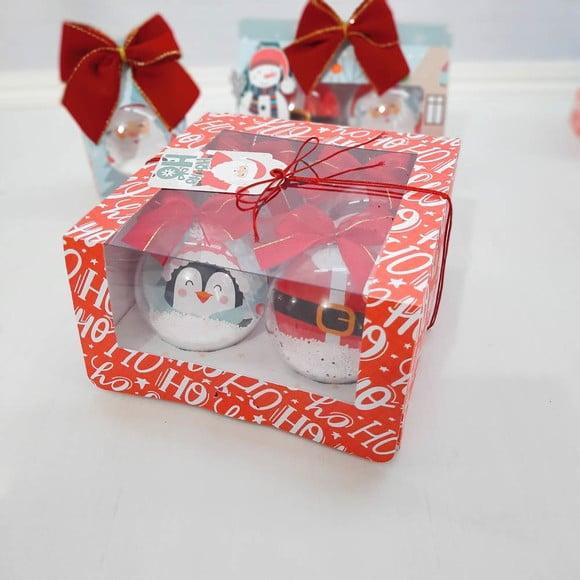 Arquivo de corte caixa 4 Esfera ou Caneca Natal *Studio/PDF*
