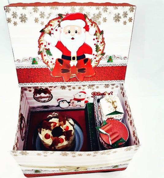Arquivo de corte Caixa cenário Natal *Studio/PDF
