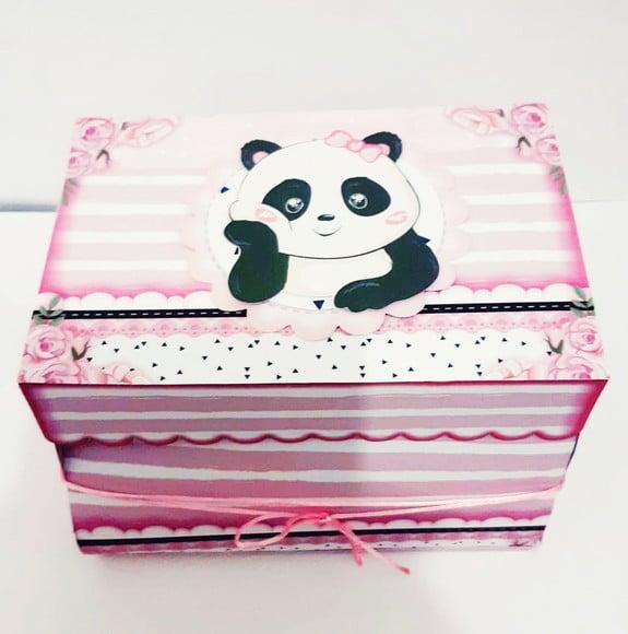 Arquivo de corte Caixa cenário Panda *Studio/PDF
