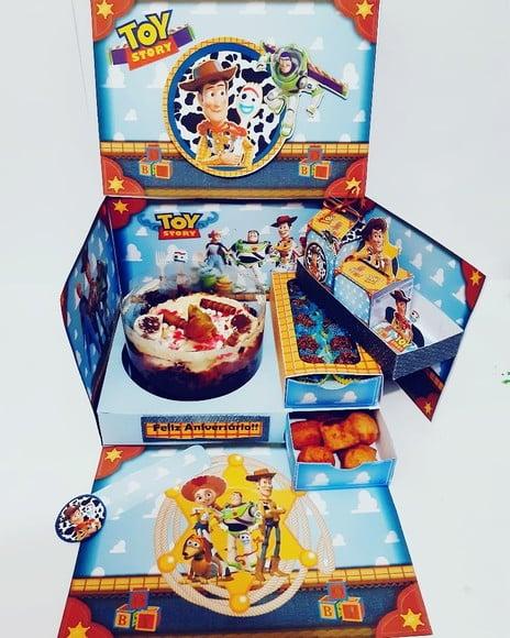 Arquivo de corte Caixa cenário Toy Story *Studio/PDF