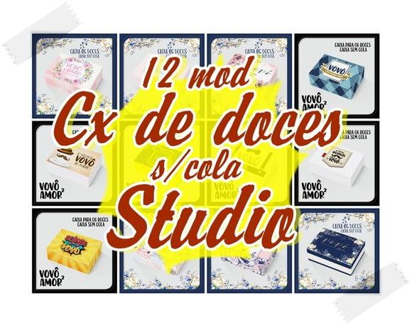 Arquivo de corte Caixa de doces - Dia dos Avós *Studio*
