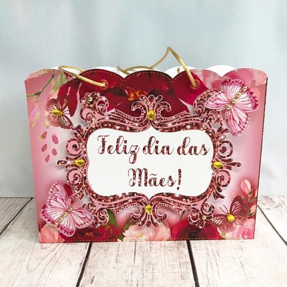 Arquivo de Corte Caixa Dia das Mães Borboleta Studio/pdf/