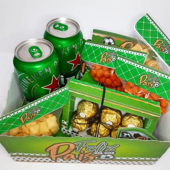 Arquivo de corte caixa Dia dos Pais - Flamengo *Studio/PDF*