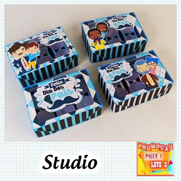 Arquivo De Corte Caixa Doces Dia Dos Pais *studio