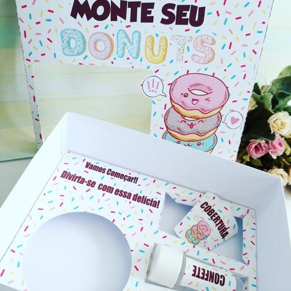 Arquivo de Corte Caixa Donuts Studio