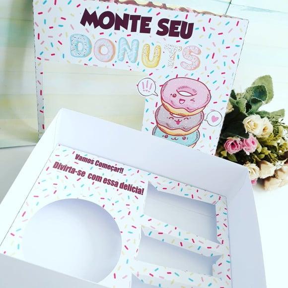 Arquivo de Corte Caixa Donuts Studio