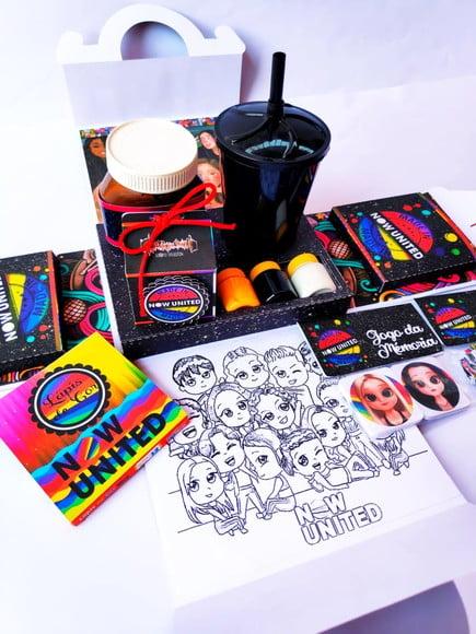 Arquivo De Corte Caixa Maleta Now United *studio/pdf