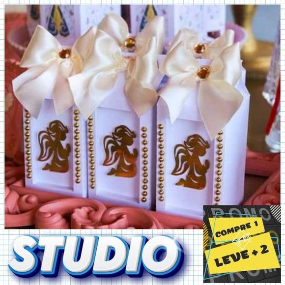 Arquivo de Corte Caixa Milk Batizado *studio