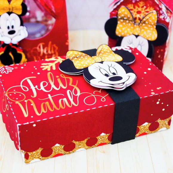 Arquivo de corte Caixa Natal Minnie *Studio*