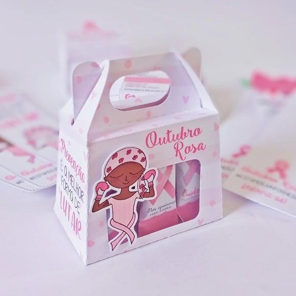 Arquivo de corte Caixa Outubro Rosa + Balinhas