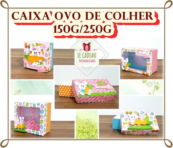Arquivo de corte caixa Ovo de colher Studio