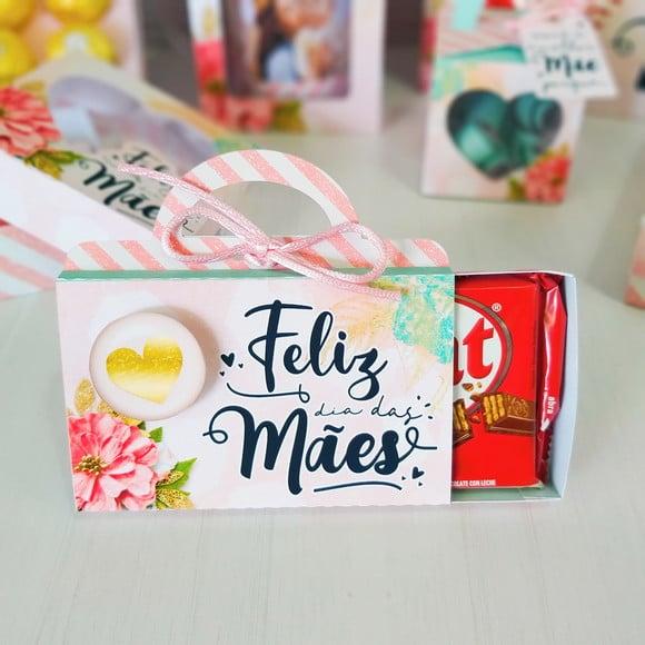 Arquivo de Corte Caixa para kitkat- Dia das Mães Studio/PDF