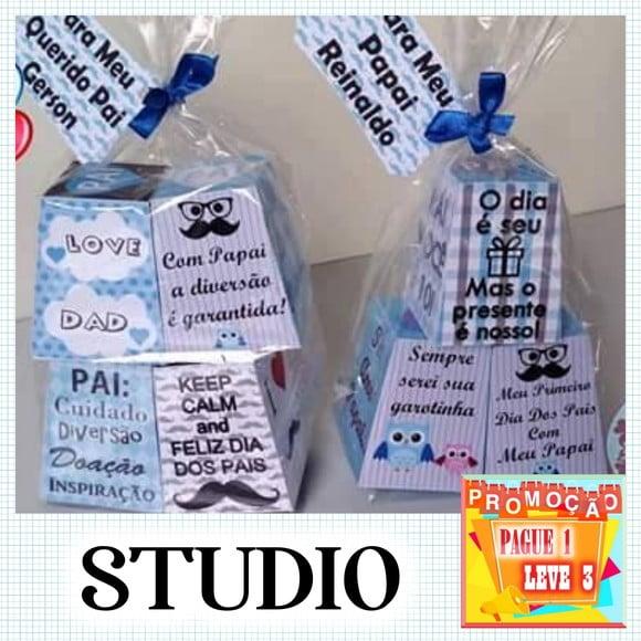 Arquivo De Corte Caixa Trufinha Dia Dos Pais - Studio