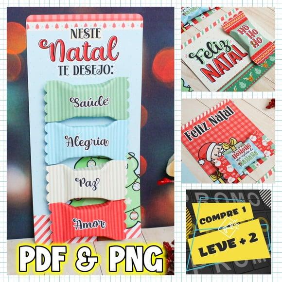 Arquivo de Corte Card + Balinhas Natal