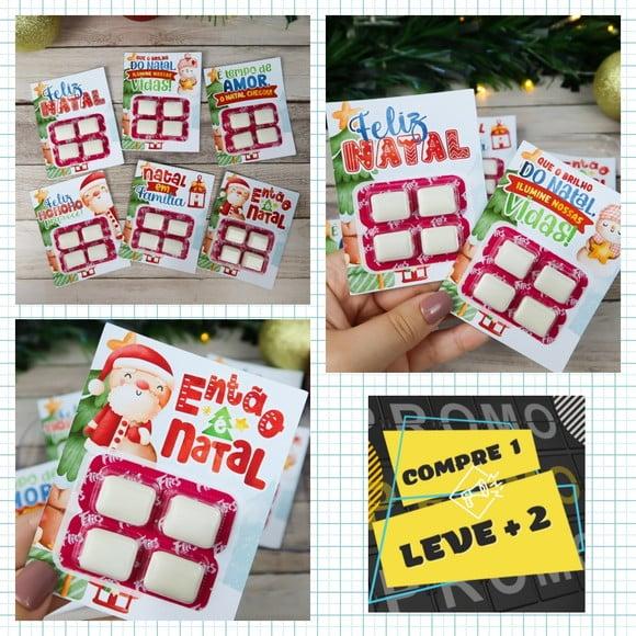 Arquivo de Corte Card para Chiclete Natal Studio/pdf