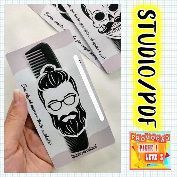 Arquivo De Corte Cartão Mimo Cliente Barbearia