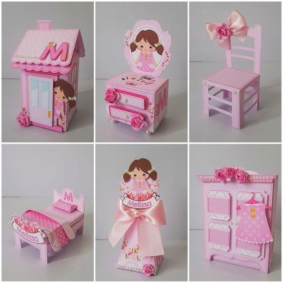 Arquivo de corte Casa de boneca *Studio/PDF*