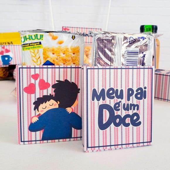 Arquivo de corte Cesta café da manhã Dia dos Pais Studio/PDF