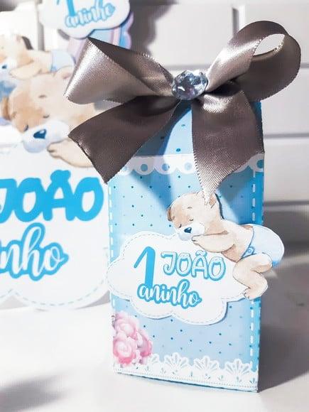 Arquivo de corte Chá de Revelação ursinho *Studio/PDF/PNG*