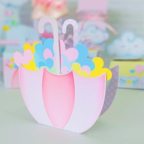 Arquivo De Corte Chuva De Amor Menina Studio/pdf/png