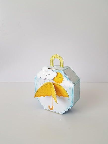 Arquivo de corte chuva de amor menino Studio/PDF/PNG