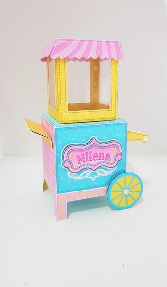 Arquivo de corte Circo Rosa/Menina *Studio/PDF/PNG*
