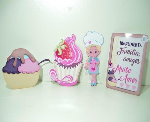 Arquivo de corte Confeitaria Studio/PDF/PNG