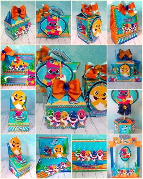 Arquivo de corte Digital Baby Shark PDF/STUDIO