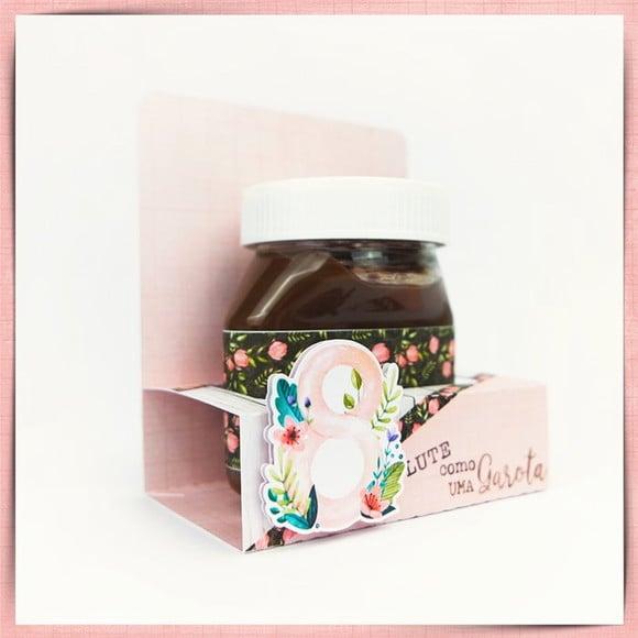 Arquivo de corte Digital PDF e DXF Display Nutella