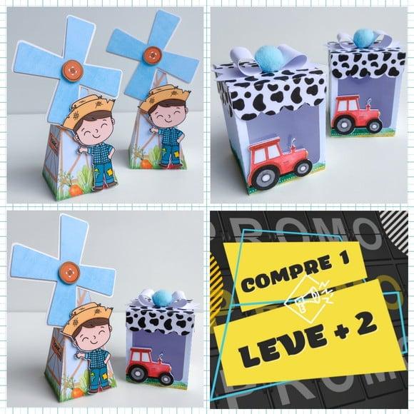 Arquivo de Corte Fazendinha Azul Menino *studio
