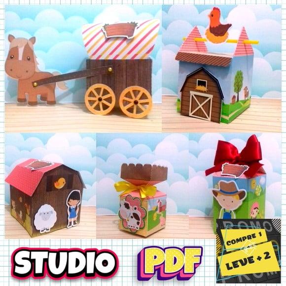 Arquivo de Corte Fazendinha Menino *studio/pdf