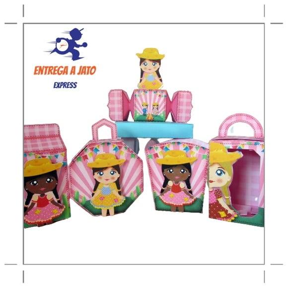 Arquivo de corte Festa Junina - Menina *Studio/PDF/PNG/CDR