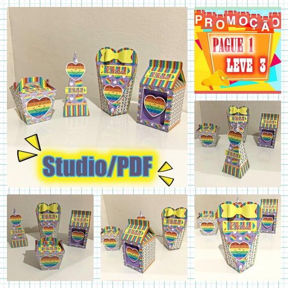 Arquivo de corte Fidget toys Pop It *Studio/PDF*