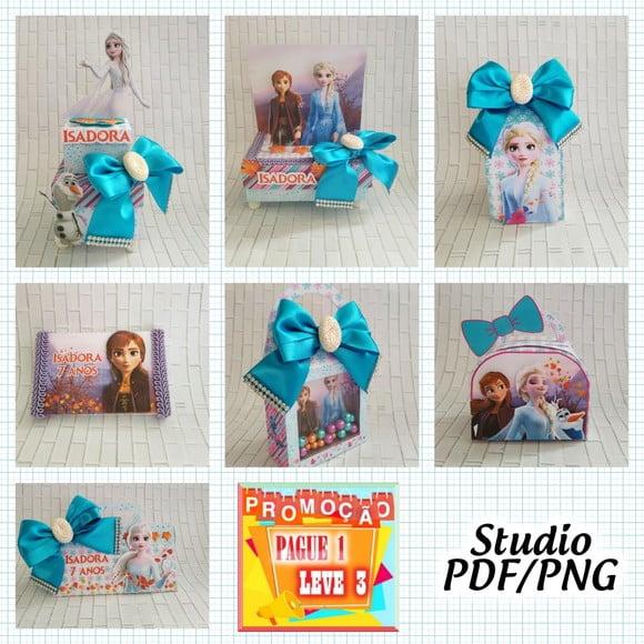 Arquivo De Corte Frozen *studio/pdf/png