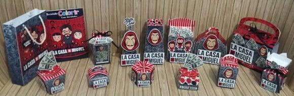 Arquivo de corte La Casa de Papel Studio/PDF