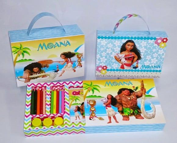 Arquivo de corte Maleta kit pintura Moana Studio/PDF