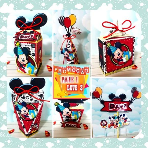 Arquivo de corte Mickey Studio/PDF/PNG