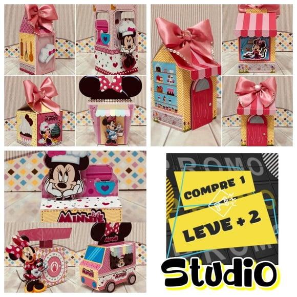 Arquivo de Corte Minnie Confeiteira **studio