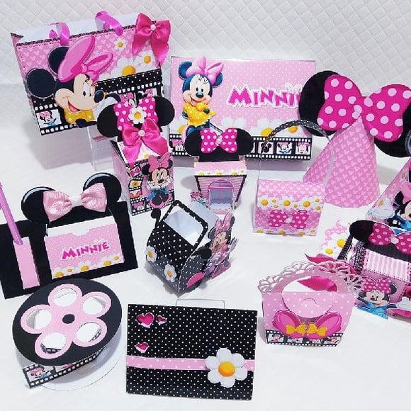 Arquivo de corte Minnie rosa Studio