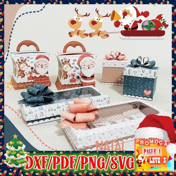 Arquivo de corte Natal *DXF/PDF/PNG/SVG*
