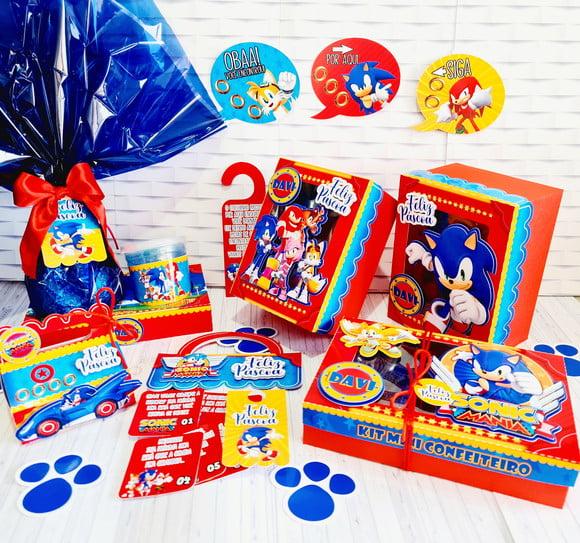 Arquivo de Corte Páscoa Sonic *PAGUE 1 e LEVE 3 Studio/PDF
