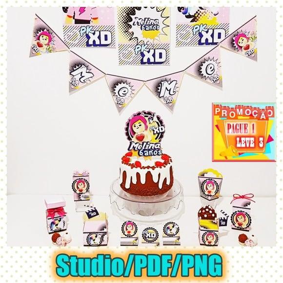 Arquivo de corte PKXD - PK XD Menina