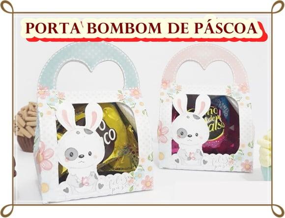 Arquivo de corte Porta Bombom Páscoa PDF/DXF/SVG