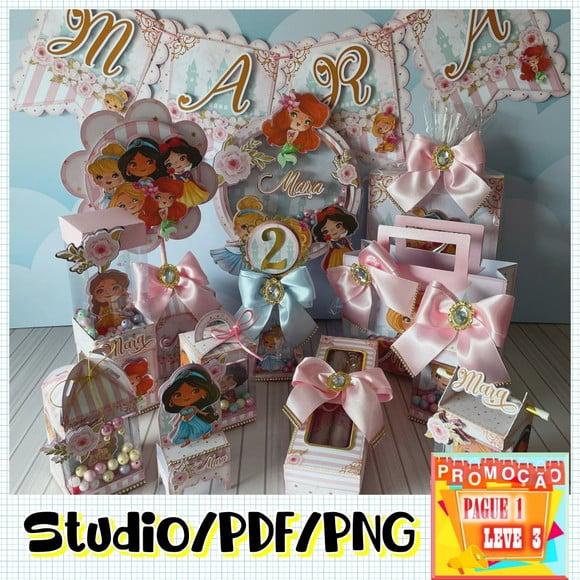 Arquivo de Corte Princesas Studio/pdf/png