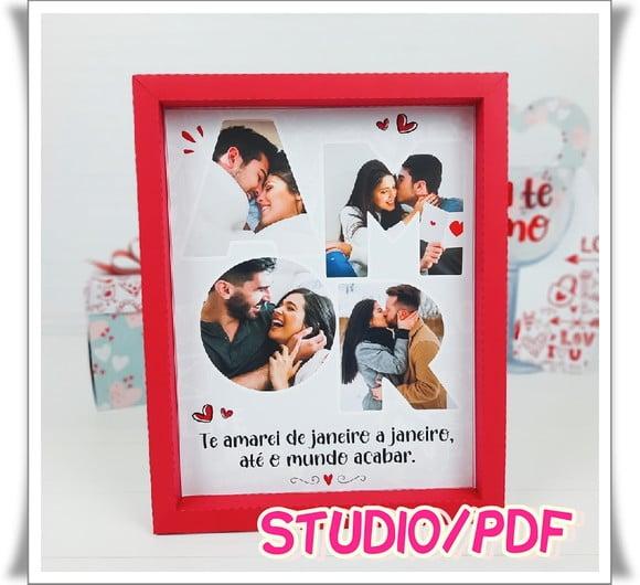 Arquivo de corte Quadros - Dia dos namorados Studio/PDF