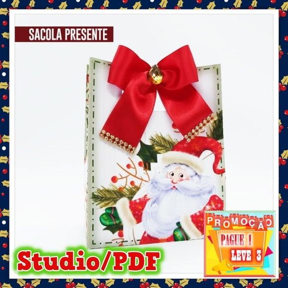 Arquivo de corte Sacola Natal